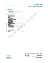 PBSS5160K Datasheet Page 14