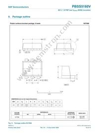 PBSS5160V Datasheet Page 11