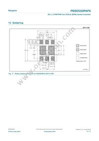 PBSS5220PAPSX Datasheet Page 13