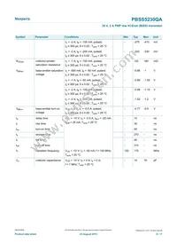 PBSS5230QAZ Datasheet Page 8