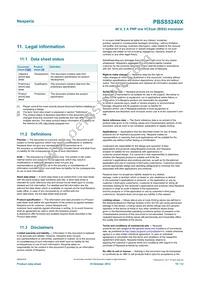 PBSS5240XX Datasheet Page 10