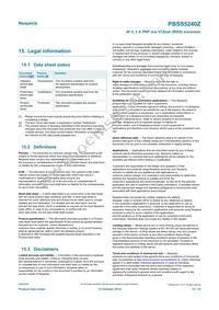 PBSS5240ZX Datasheet Page 12