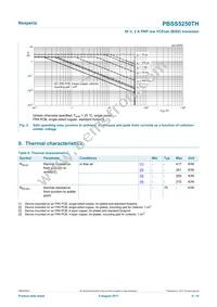 PBSS5250THR Datasheet Page 4