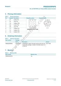 PBSS5255PAPSX Datasheet Page 2