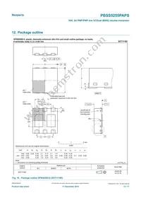 PBSS5255PAPSX Datasheet Page 12