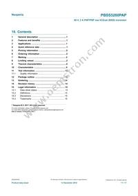 PBSS5260PAP Datasheet Page 17