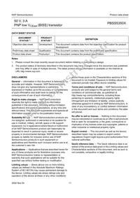 PBSS5350X Datasheet Page 12