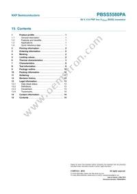 PBSS5580PA Datasheet Page 16