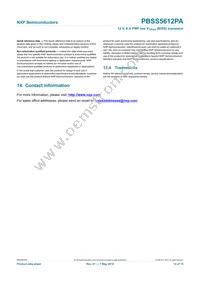 PBSS5612PA Datasheet Page 15