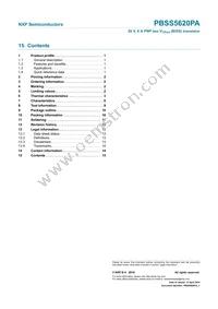 PBSS5620PA Datasheet Page 16