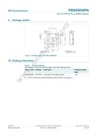 PBSS5630PA Datasheet Page 11