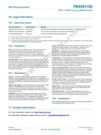 PBSS8110D Datasheet Page 12