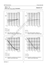 PBSS9110T Datasheet Page 9