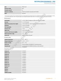 PBT-RP015SN1SS0AMA0Z Datasheet Page 3