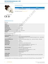 PBT-RP160SN1SS0ALA0Z Datasheet Page 2