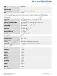PBT-RP200SN1SS0AMA0Z Datasheet Page 3