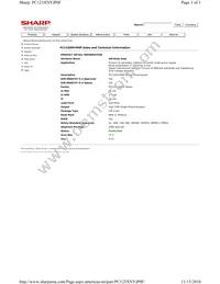 PC123XNYIP0F Datasheet Cover