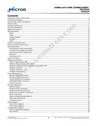 PC28F256P33BFF TR Datasheet Page 4