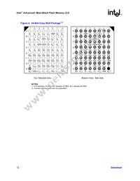 PC28F320C3BD70A Datasheet Page 12