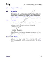 PC28F320C3BD70A Datasheet Page 19