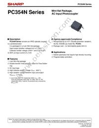 PC354N1 Datasheet Cover