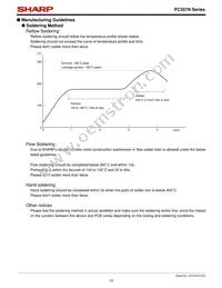 PC357NT Datasheet Page 10