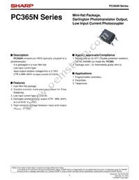 PC365N Datasheet Cover