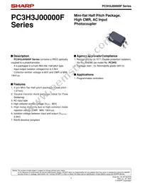 PC3H3J00000F Datasheet Cover