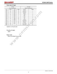 PC3H411NIP Datasheet Page 3