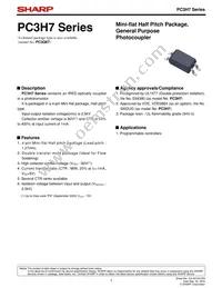 PC3H7D Datasheet Cover