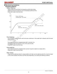 PC3Q711NIP0F Datasheet Page 10
