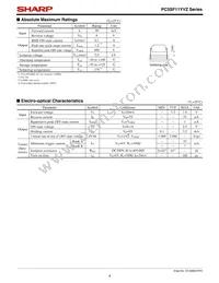 PC3SF11YVZBF Datasheet Page 4