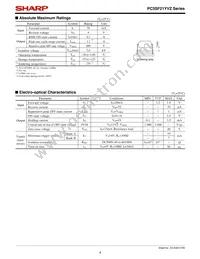 PC3SF21YTZAF Datasheet Page 4