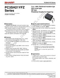 PC3SH21YFZBF Datasheet Cover