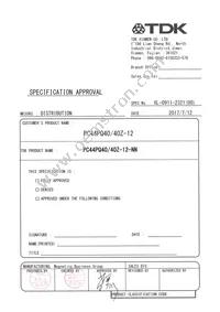 PC44PQ40/40Z-12 Datasheet Cover