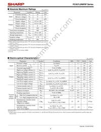 PC457L0NIP0F Datasheet Page 4