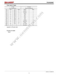 PC4H520NIP Datasheet Page 3