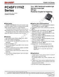 PC4SF11YTZBF Datasheet Cover