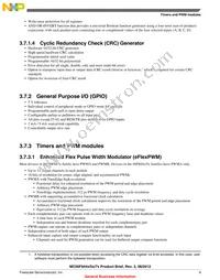 PC56F84786VLK Datasheet Page 9