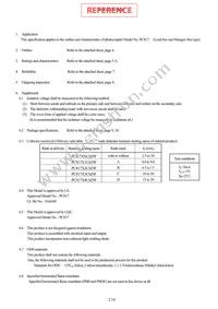 PC817X3CSZ9F Datasheet Page 3