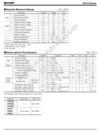 PC823 Datasheet Page 2