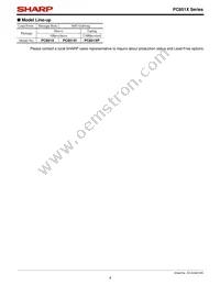 PC851XI Datasheet Page 4