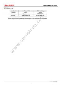 PC851XNNSZ1H Datasheet Page 5