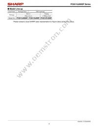 PC851XPJ000F Datasheet Page 4