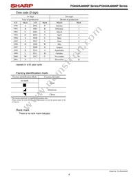 PC852XPJ000F Datasheet Page 4