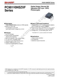 PC901V0NSZXF Datasheet Cover