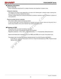 PC923L0NSZ0F Datasheet Page 15