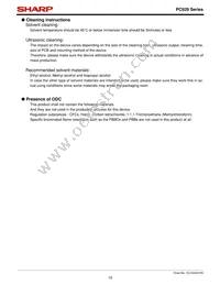 PC929 Datasheet Page 19