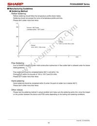 PC929PYJ000F Datasheet Page 18