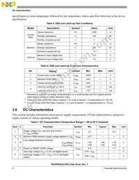 PC9RS08LE4CWL Datasheet Page 8